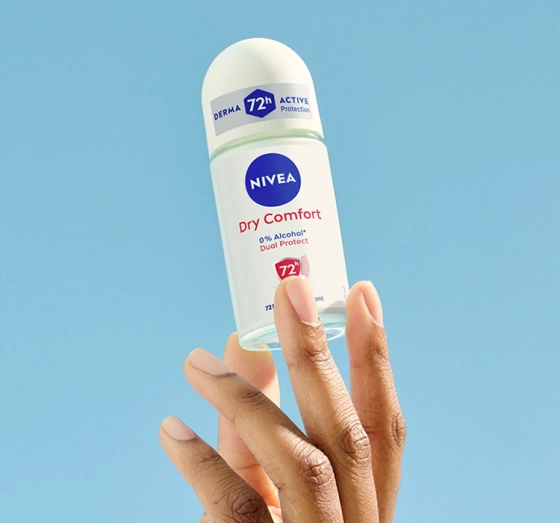 NIVEA Dry Comfort 72h Protection antyperspirant roll-on 50 ml