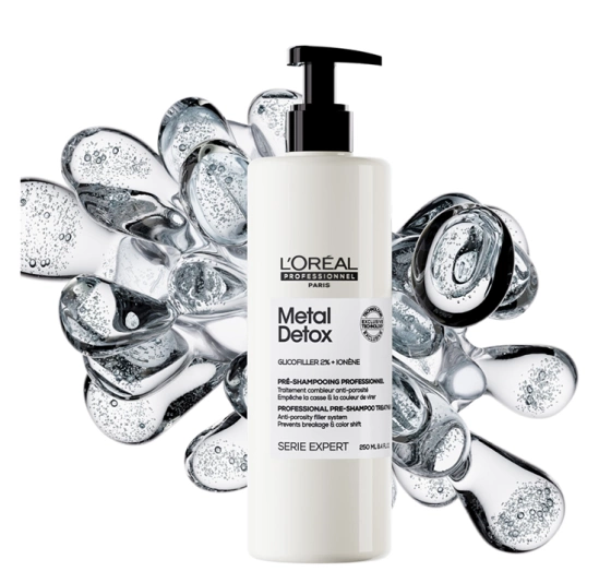 L'Oréal Professionnel Serie Expert Metal Detox wzmacniający pre-szampon do włosów 250 ml