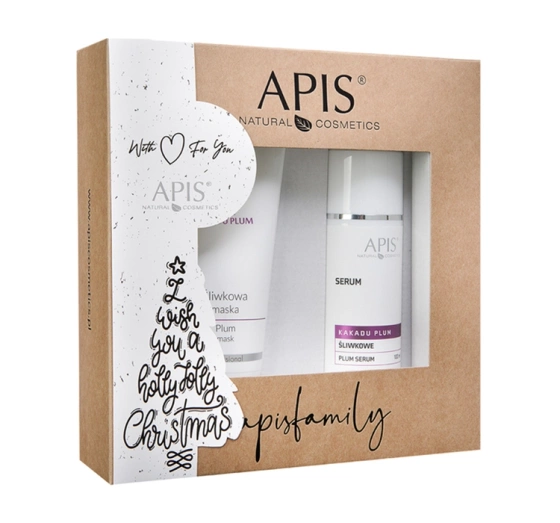 Apis Kakadu Plum zestaw kosmetyków do pielęgnacji twarzy maska 200 ml serum 100 ml
