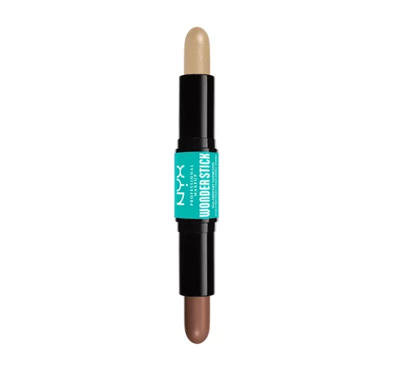 NYX Professional Makeup Wonder Stick dwustronny sztyft do konturowania twarzy 02 Universal Light 2 × 4 g