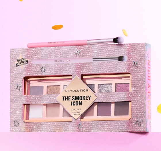 Makeup Revolution The Smokey Icon zestaw do makijażu oczu