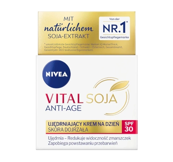 NIVEA Vital Soja ujędrniający krem na dzień SPF30 50 ml