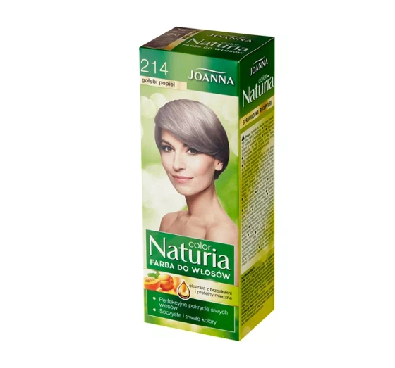 JOANNA NATURIA COLOR FARBA DO WŁOSÓW 214 GOŁĘBI POPIEL
