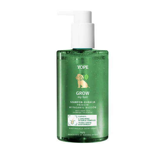 Yope Grow My Hair szampon kuracja przeciw wypadaniu włosów 300ml