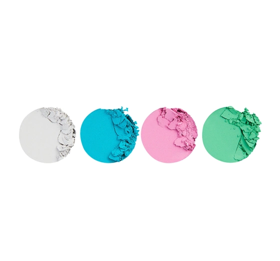 Makeup Revolution Graphic Liners paleta eyelinerów aktywowanych wodą Pastel Dream 5,4g