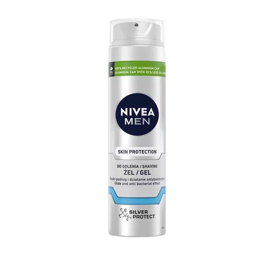 NIVEA MEN Skin Protection żel do golenia dla mężczyzn 200 ml