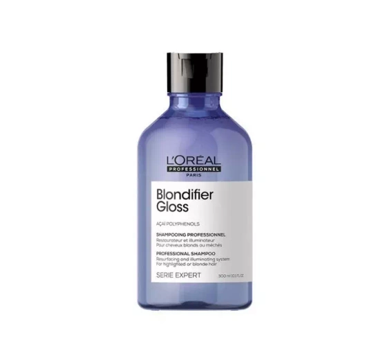 L'Oréal Professionnel Serie Expert Blondifier Gloss rozświetlający szampon do włosów blond 300 ml