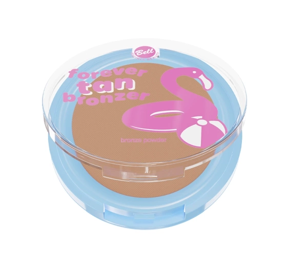 Bell Forever Tan Bronzer wodoodporny bronzer prasowany do twarzy 02 Solar Splash 5 g