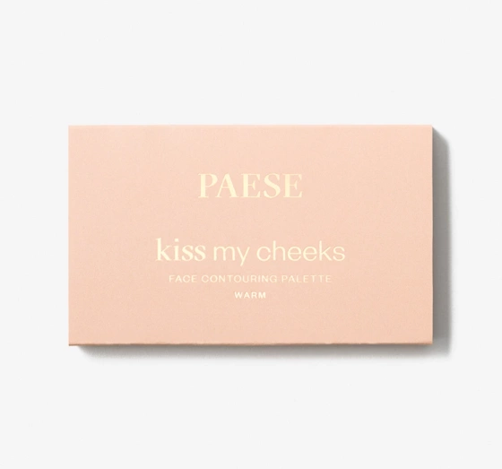 Paese Kiss My Cheeks kremowa paletka do konturowania Warm 15 g