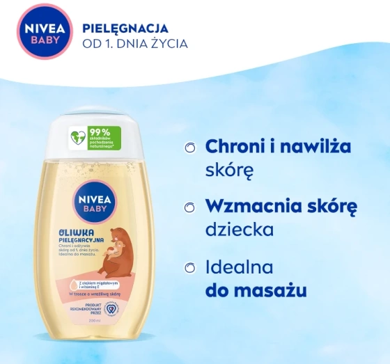 NIVEA BABY oliwka pielęgnacyjna dla dzieci 200 ml