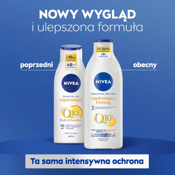 NIVEA Firming Q10 ujędrniający balsam do ciała do skóry suchej 400 ml