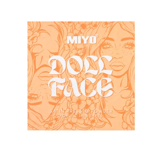 Miyo Doll Face Satin puder prasowany do twarzy 03 Ballerina 7g