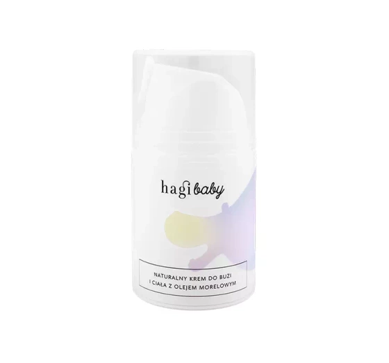 Hagi Baby naturalny krem do buzi i ciała z olejem morelowym 50 ml