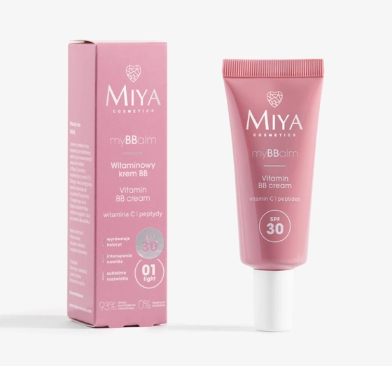 Miya Cosmetics MyBBcream witaminowy krem BB 01 Light 30ml