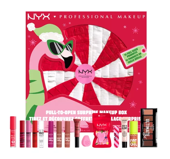 NYX Professional Makeup Fa La La L.A. Land Pull to Sleigh zestaw prezentowy piniata