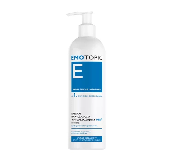Emotopic Med nawilżająco-natłuszczający balsam do ciała 400 ml