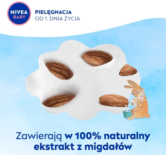 NIVEA BABY 99% Pure Water Multi Pack chusteczki nawilżane biodegradowalne 3 x 57 sztuk
