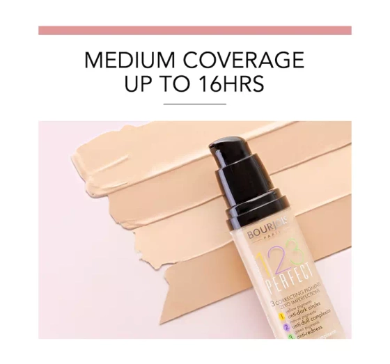Bourjois 123 Perfect Foundation podkład 53 Light Beige 30 ml