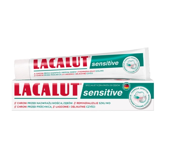 LACALUT SENSITIVE PASTA DO ZĘBÓW WRAŻLIWYCH 75ML