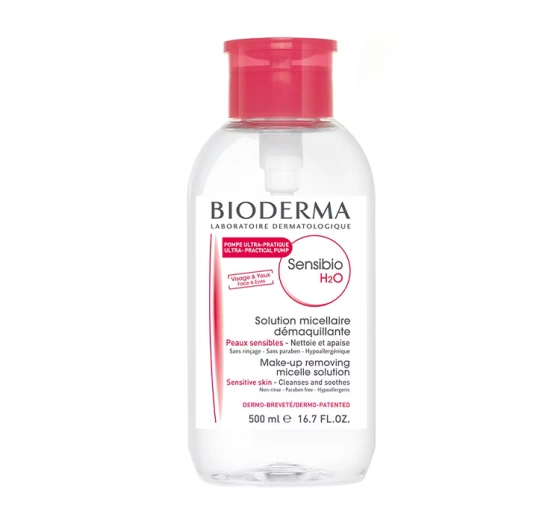 Bioderma Sensibio H2O płyn micelarny do skóry wrażliwej 500 ml