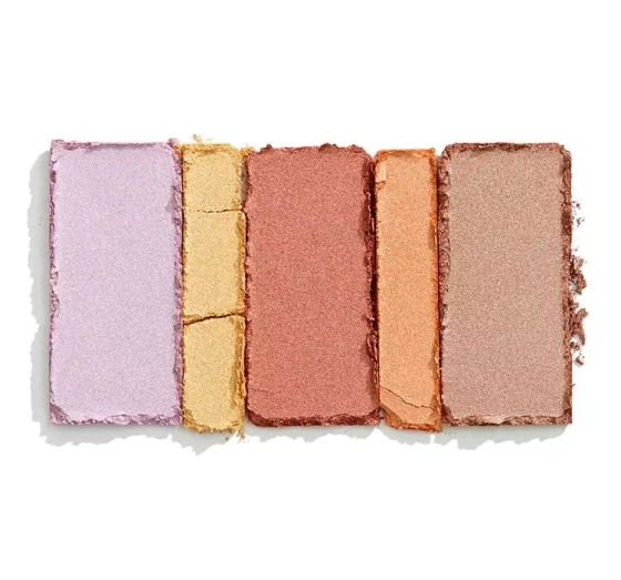 NYX Professional Makeup Love Lust Disco paleta rozświetlaczy 01 Mystic Gems 28,4 g
