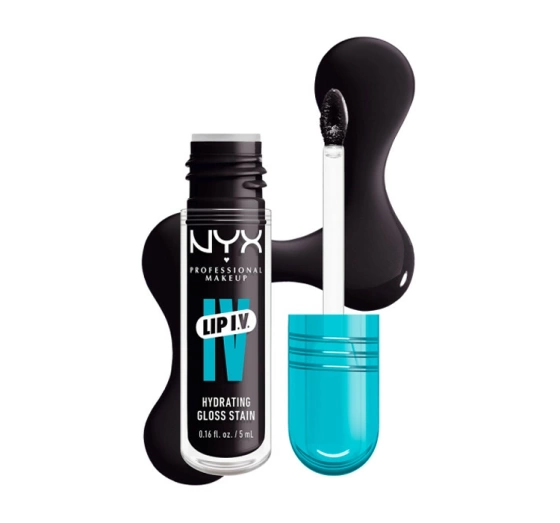 NYX Professional Makeup Lip IV Hydrating Gloss Serum błyszczyk do ust 16 Grape Gushin' 5 ml