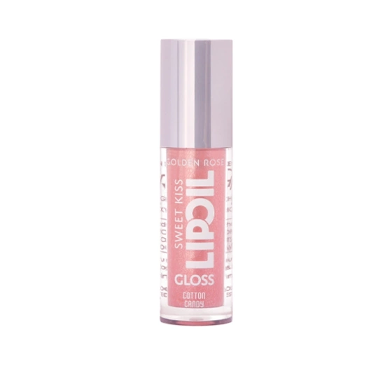 Golden Rose Sweet Kiss Lip Oil Gloss olejek do ust z efektem błyszczyka 01 Cotton Candy 4,7 ml