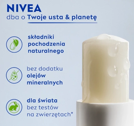 NIVEA MEN pielęgnująca pomadka do ust SPF15 Active 4,8 ml