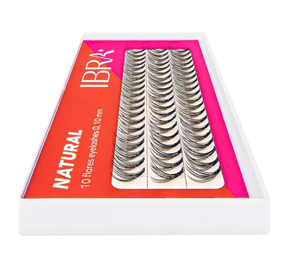 IBRA KĘPKI SZTUCZNYCH RZĘS NATURALS C 8MM