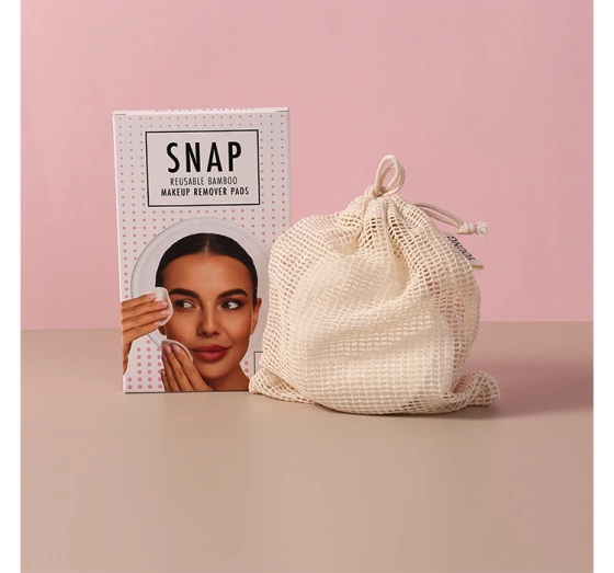 Sister Young Snap wielorazowe płatki kosmetyczne 10 sztuk woreczek