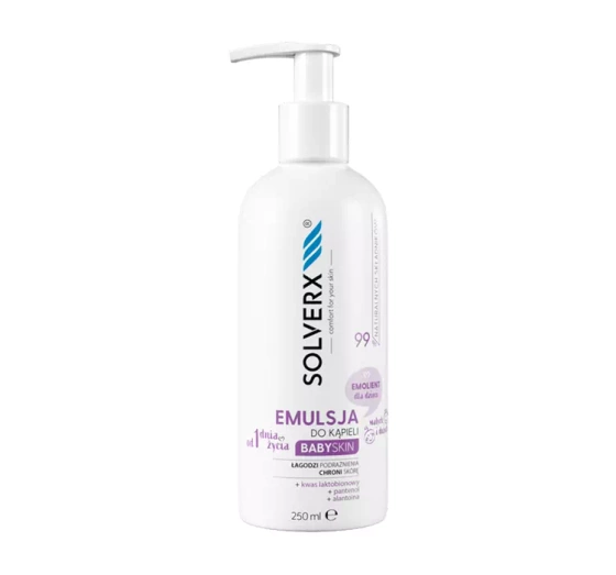 Solverx Baby Skin emulsja do kąpieli dla dzieci 250 ml