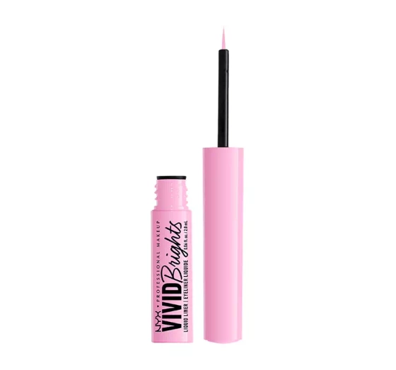 NYX Professional Makeup Vivid Brights eyeliner w płynie 09 Sneaky Pink 2 ml