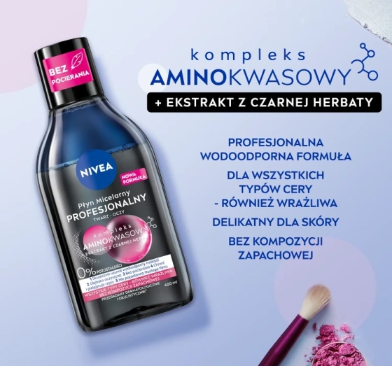 NIVEA profesjonalny płyn micelarny do każdego rodzaju skóry 400 ml