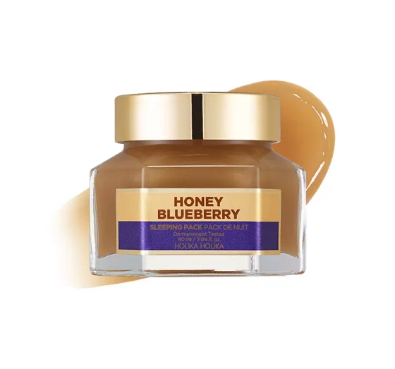 Holika Holika Honey Sleeping Pack maseczka do twarzy na noc Blueberry 90 ml
