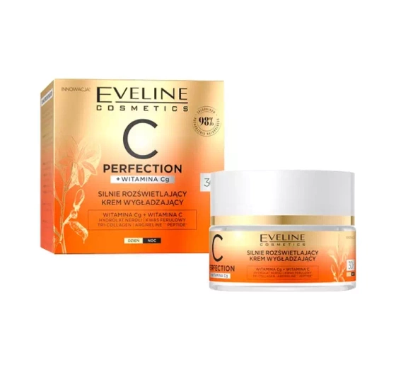 Eveline Cosmetics C-Perfection 30 silnie rozświetlający krem wygładzający 50 ml