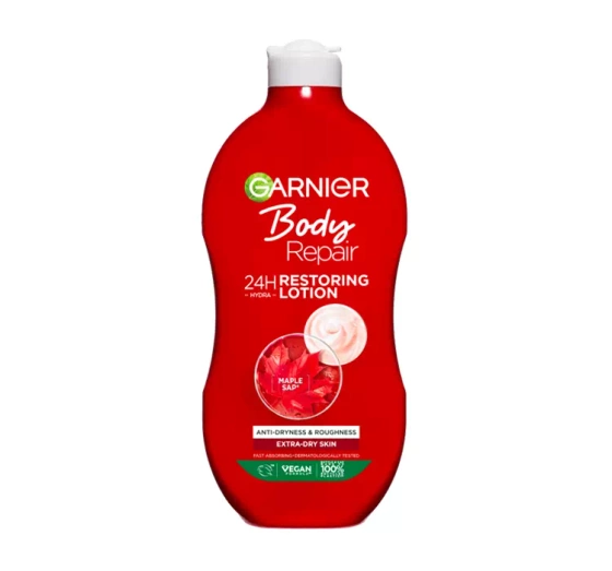 Garnier Body Repair nawilżające mleczko do ciała skóra bardzo sucha 400 ml