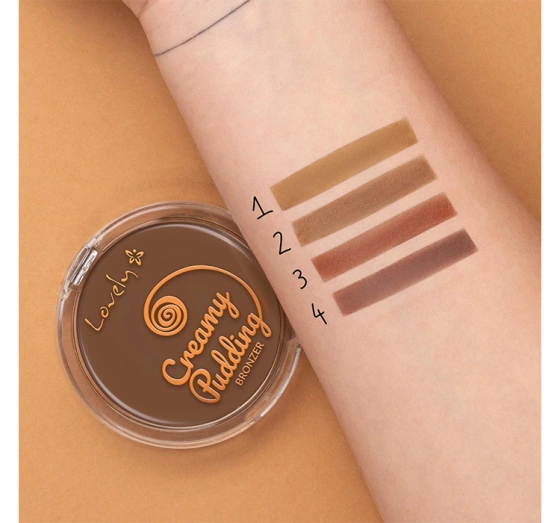 Lovely Creamy Pudding kremowy bronzer do twarzy i ciała 04 15 g
