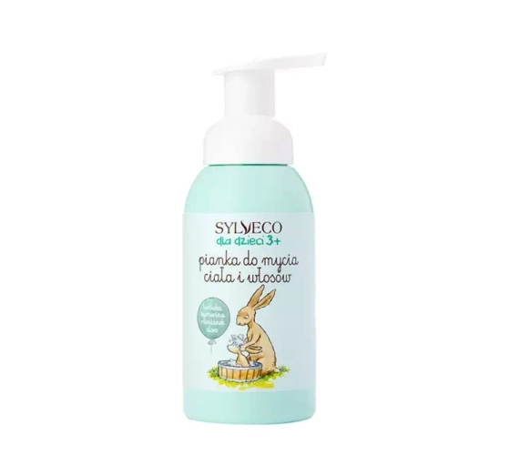 SYLVECO DLA DZIECI 3 BORÓWKOWA PIANKA DO MYCIA CIAŁA I WŁOSÓW 290ML