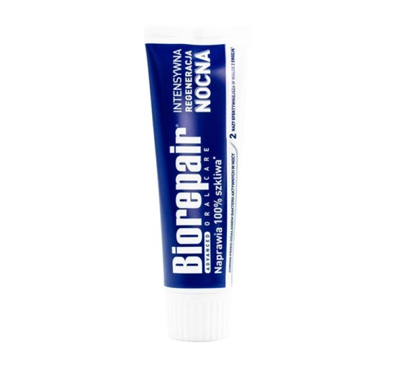 Biorepair Oral Care Advanced intensywna nocna regeneracja pasta do zębów 75 ml