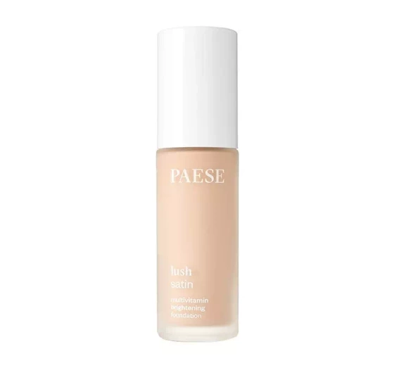 Paese Lush Satin witaminowy podkład rozświetlający 30 Porcelain 30 ml