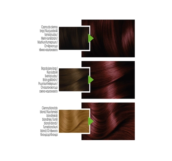 Garnier Color Naturals trwała farba do włosów 4.62 Słodka Wiśnia