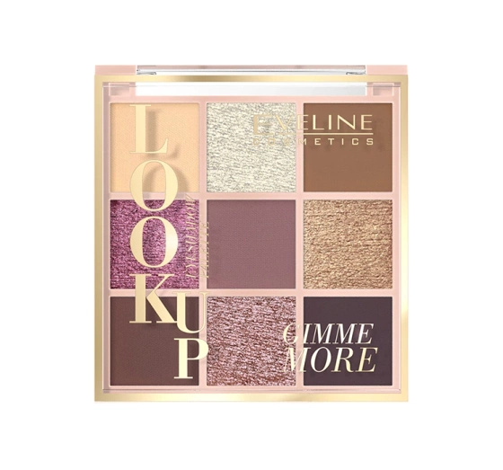 Eveline Cosmetics Look Up Eyeshadow Palette paleta cieni do powiek Gimme More 10,8 g