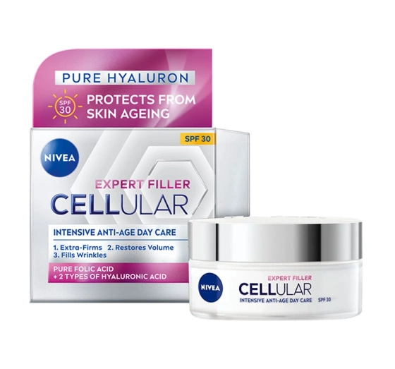 NIVEA Cellular Expert Filler krem do twarzy anti-age na dzień SPF30 50 ml