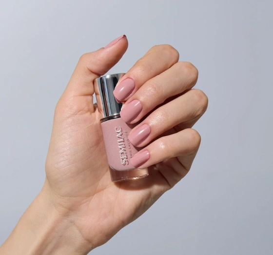 Semilac Nail Lacquer klasyczny lakier do paznokci 107 Classic Nude 9 ml