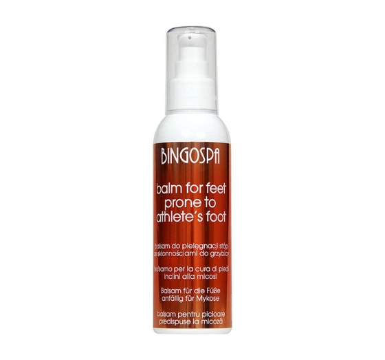 BingoSpa balsam do pielęgnacji stóp ze skłonnościami do grzybicy 135 g