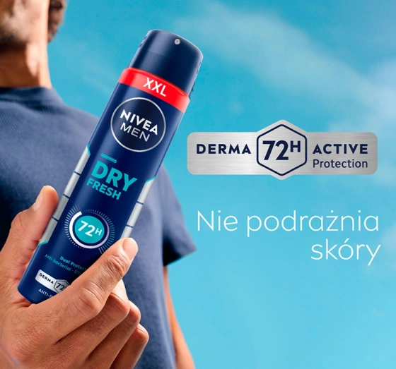 NIVEA MEN Dry Fresh antyperspirant w sprayu dla mężczyzn 250 ml