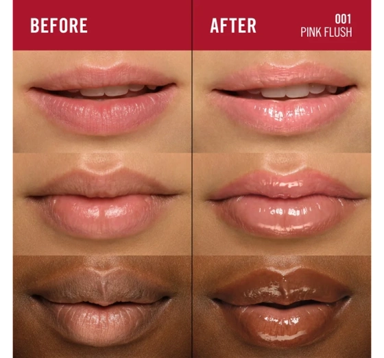 Rimmel Oh My Gloss! olejek do ust 001 Pink Flush 4,5ml
