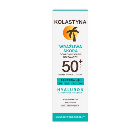 Kolastyna Wrażliwa Skóra ochronny krem do twarzy SPF50 50ml