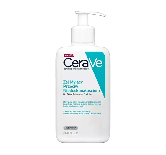 CeraVe żel myjący do twarzy przeciw niedoskonałościom 236 ml