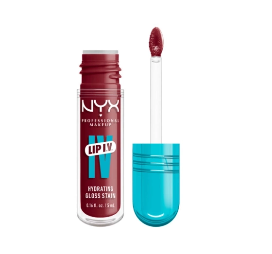 NYX Professional Makeup Lip IV Hydrating Gloss Serum błyszczyk do ust 10 Berry Thirsty 5 ml